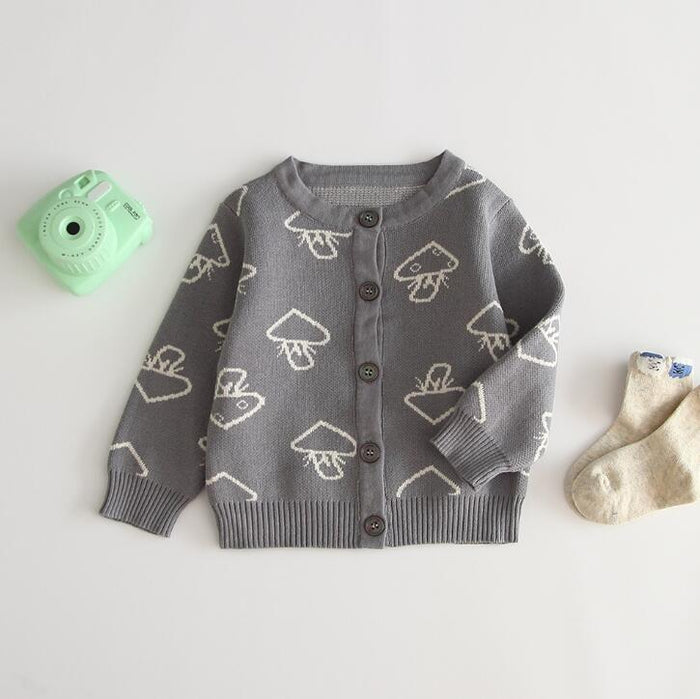 Buzo Mushroom Pop Gris Ref. BU15
