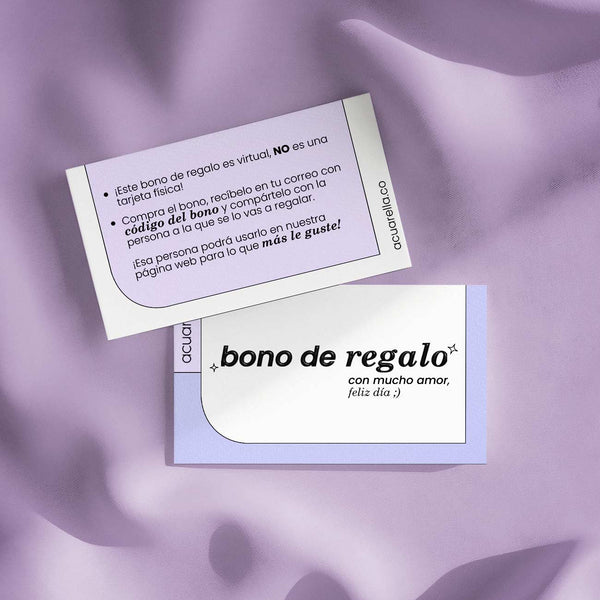 Bono de regalo