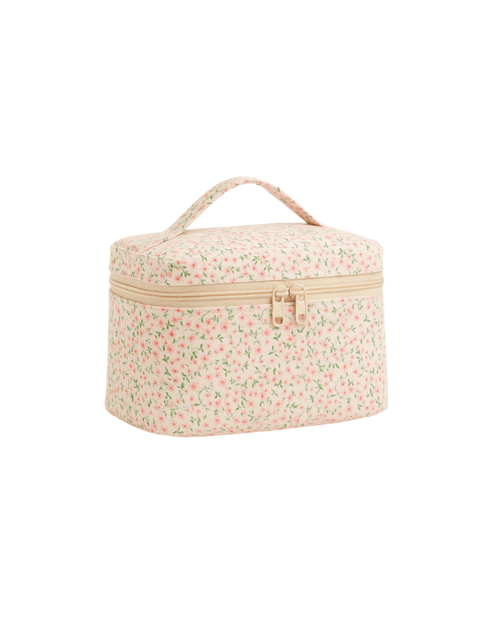 Cosmetiquera Soft Bloom Rosada Ref. C081