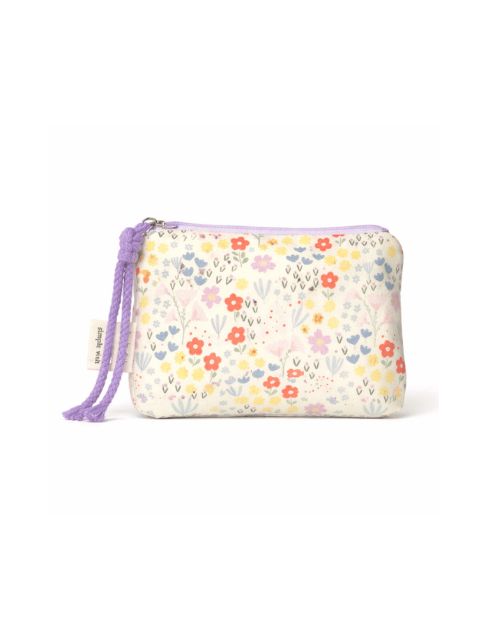 Cosmetiquera Floral Whispers Rojo Ref. C091