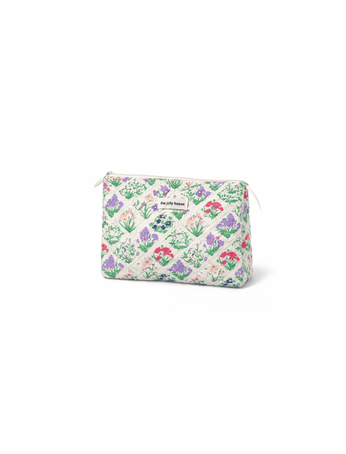 Cosmetiquera Floral Serenity Verde Ref. C111