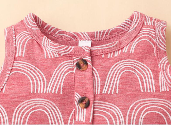 CONJUNTO ROSADO ARCOIRIS