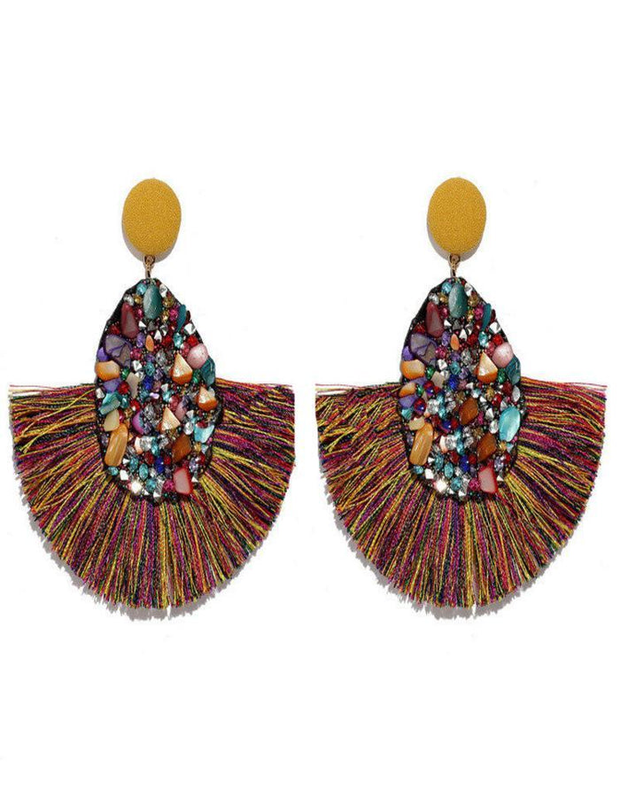 Aretes Vibrant Blossom Multicolor Ref. E111