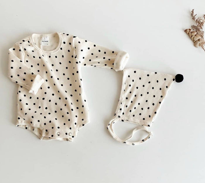 Enterizo Dot Dot Crema Ref. BO14