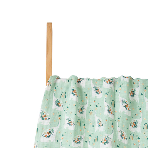 Muselina Verde Elefantes Ref. CB02