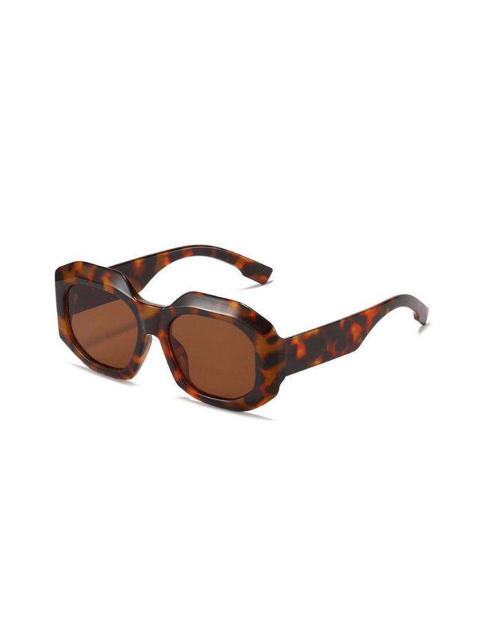 Gafas Hexagonal Tortoise Café Ref. GS-80