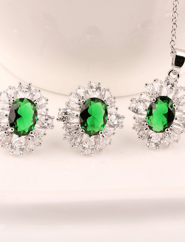 Set Esmeralda Imperial Verde Ref. J-133