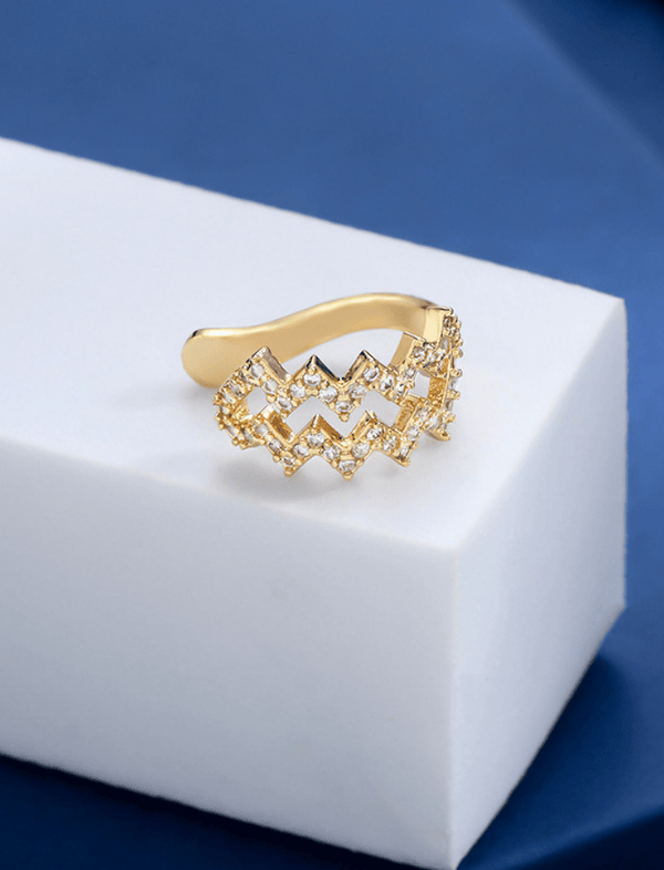 Earcuff Corona Dorado Ref. J67