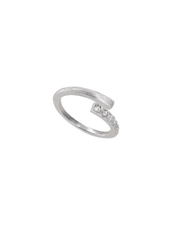 Anillo Orbit Plateado Ref. J87