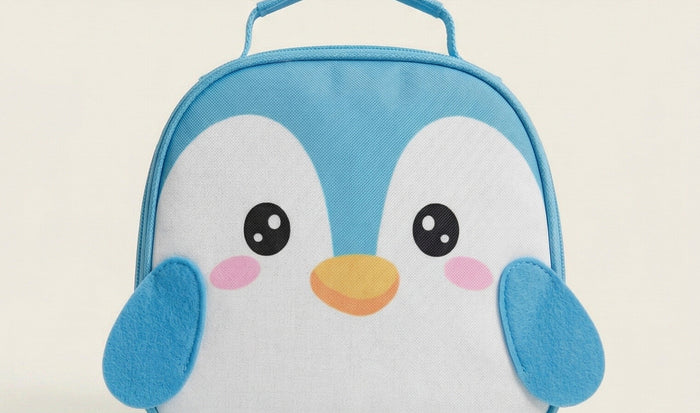Lonchera Cool Penguin Azul Ref. MATE17