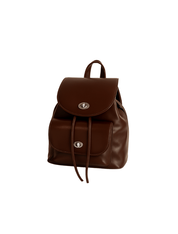 Morral Mini Gloss Café Oscuro Ref. M826