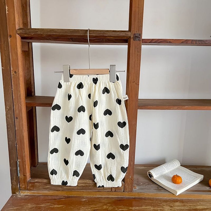 PANTALONES BELLA GENIO CORAZONES NEGROS