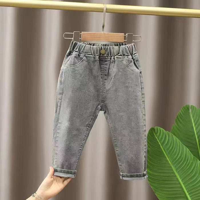 Pantalón Denim Run Gris Ref. PT01