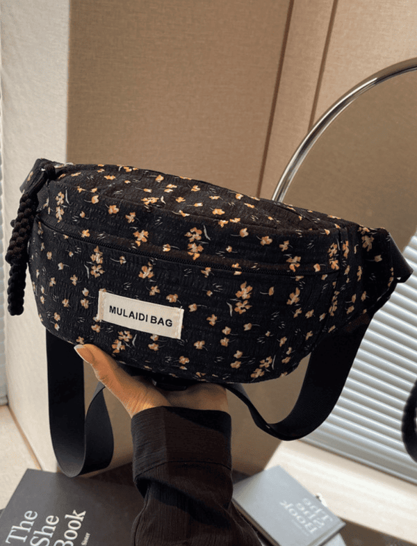 Riñonera Blossom Negra Ref. R292