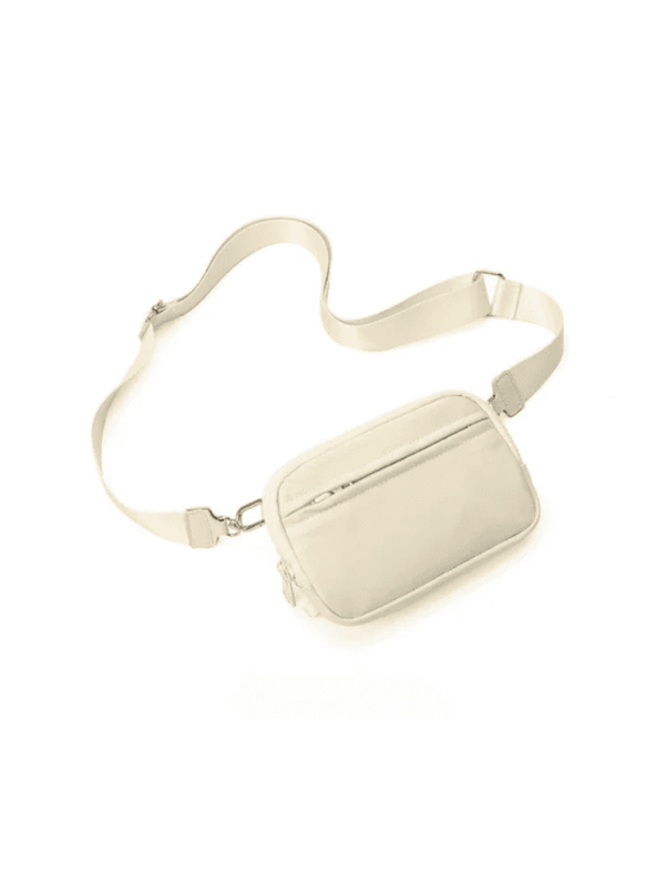 Riñonera Minimalista Crema Ref. R299