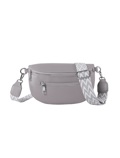 Riñonera Ethnic Strap Belt Gris Ref. R317