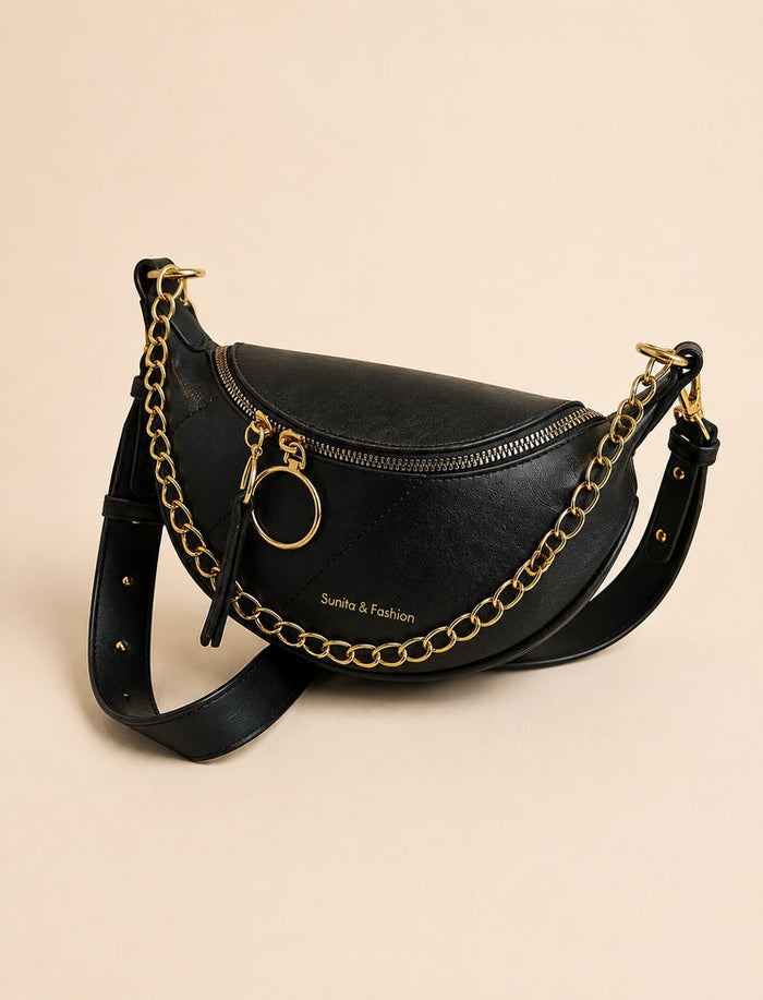 Riñonera Golden Edge Negro Ref. R345