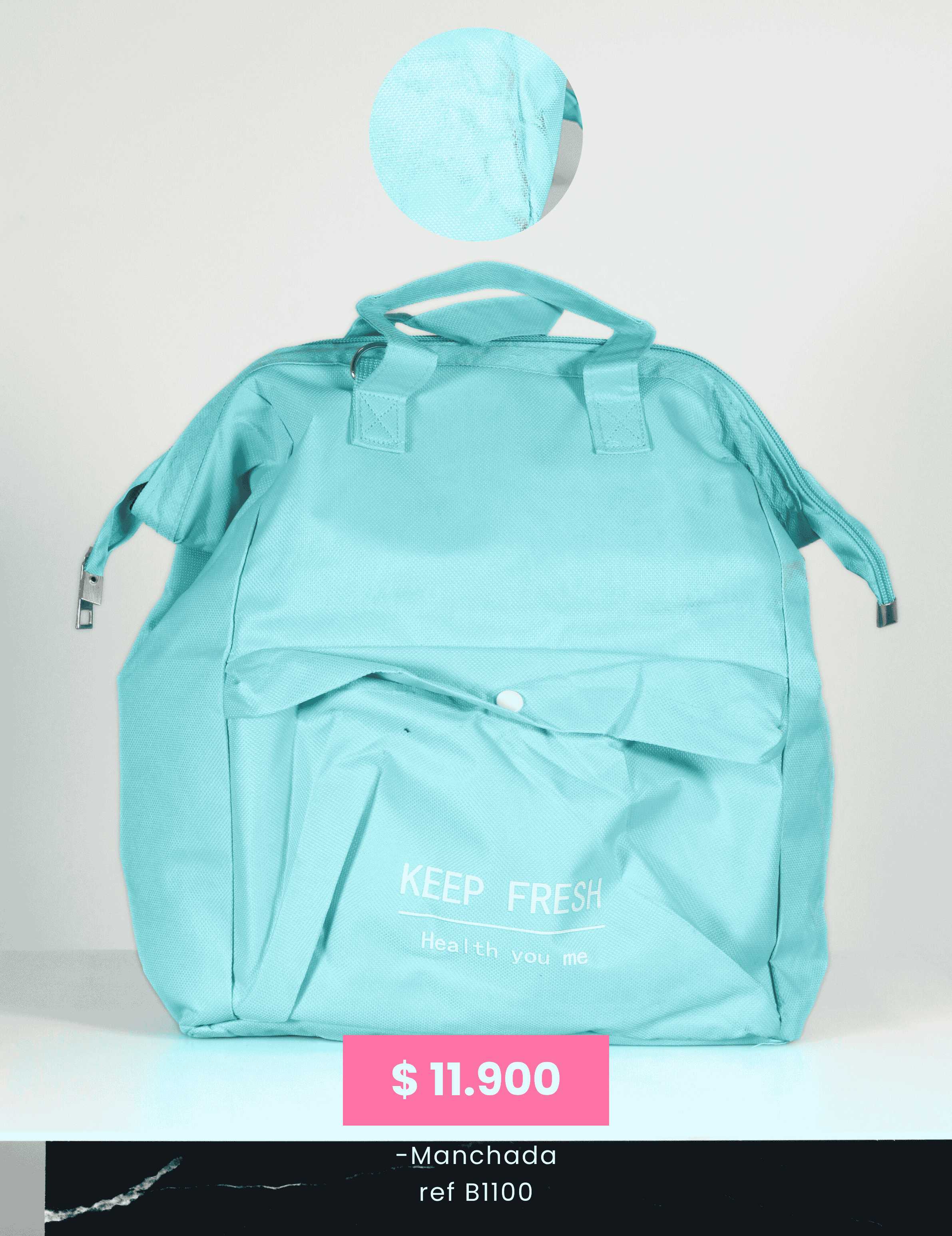 Lonchara Verde (Imperfecto) Ref. 1100