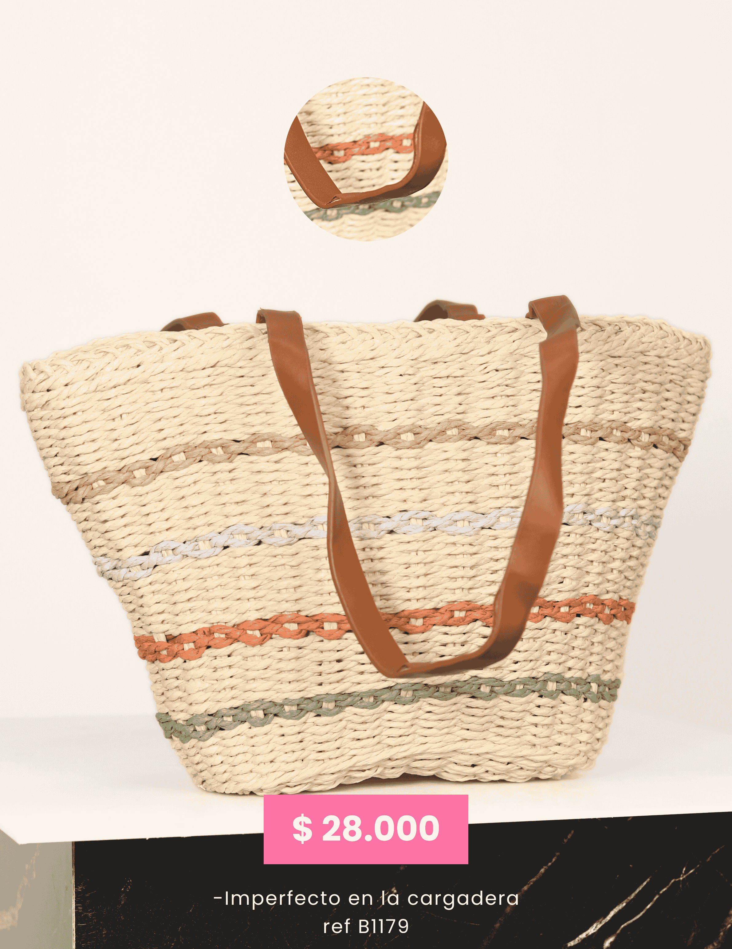 Bolso Khaki (Imperfecto) Ref. 1179