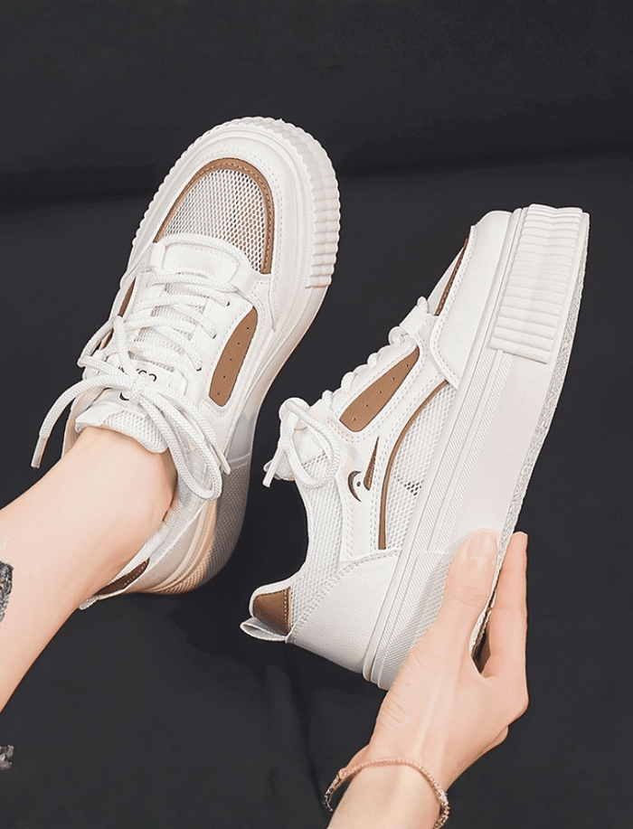 Tenis Aero-Textured Cafe Ref. SH-83