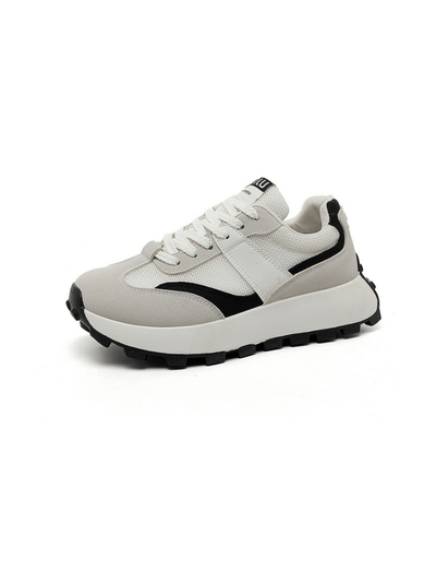 Tenis Sky Runner Crema/Negro Ref. SH-89