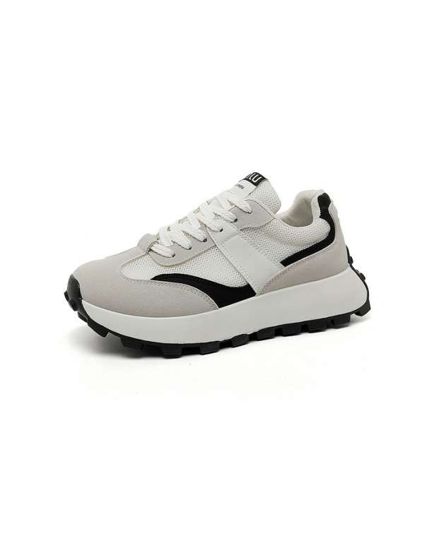 Tenis Sky Runner Crema/Negro Ref. SH-89