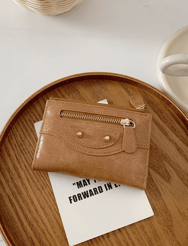 Billetera Vintage Café Ref. W077