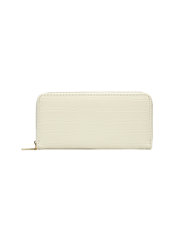 Billetera Croco Luxe Blanca Ref. W101