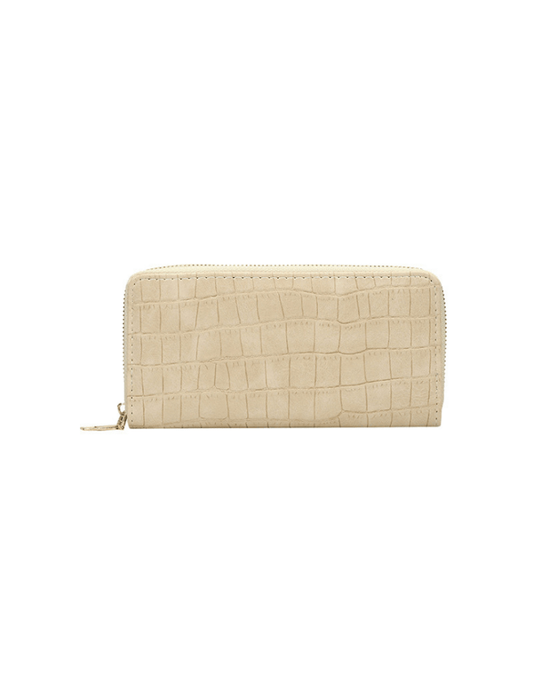Billetera Croco Luxe Khaki Ref. W101