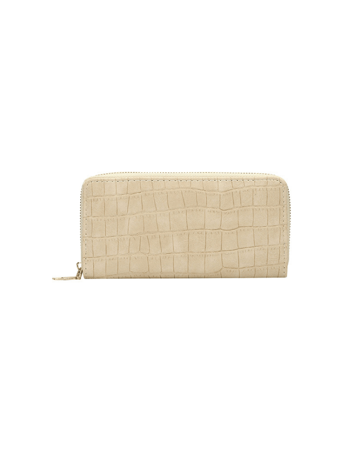Billetera Croco Luxe Khaki Ref. W101