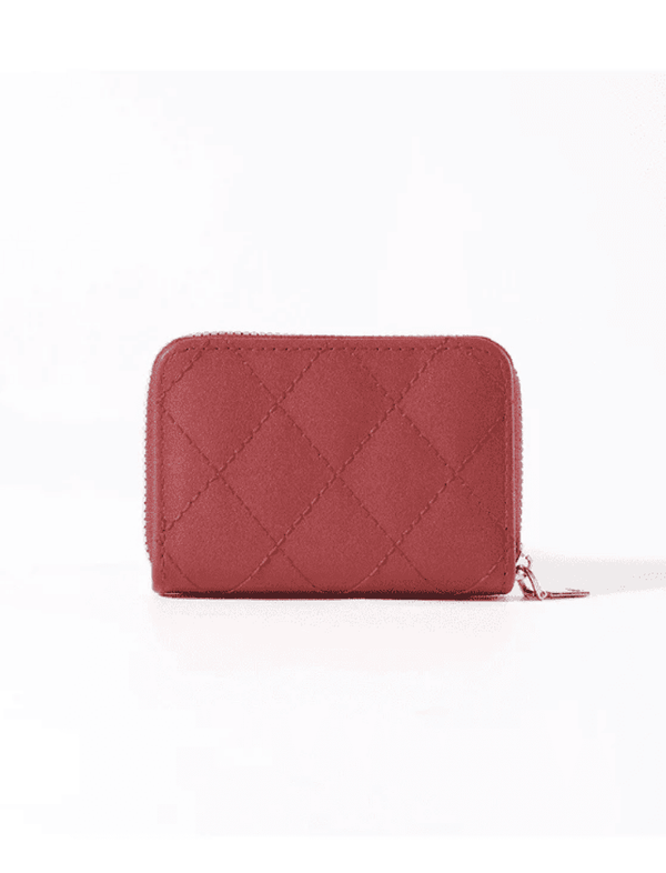 Billetera Acolchada Roja Ref. W106