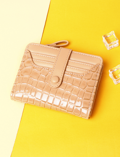 Billetera Croc-Embossed Rosa Ref. W117