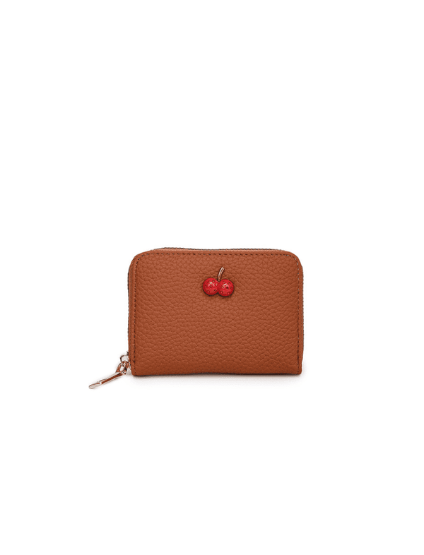 Billetera Cereza Café Ref. W122