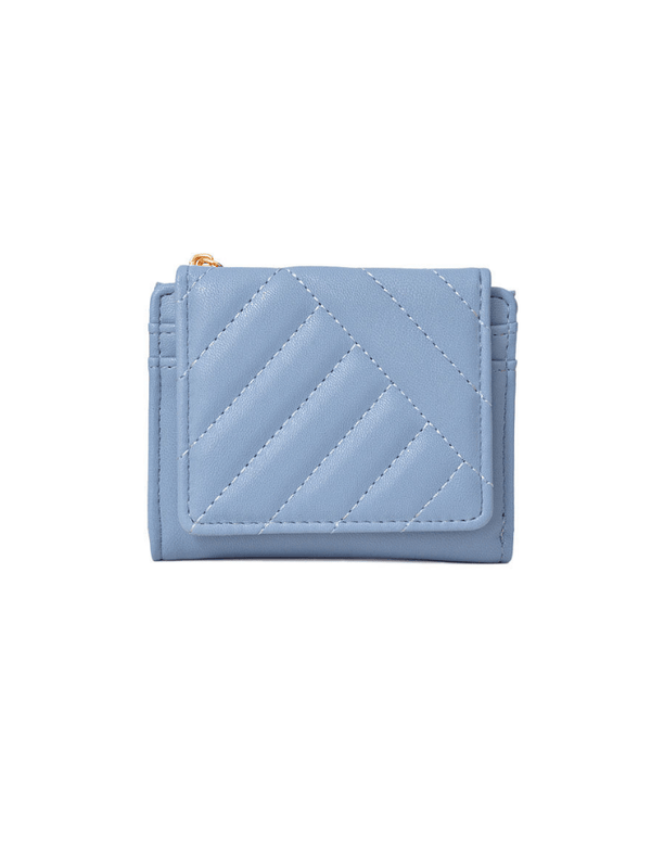 Billetera Soft Quilt Azul Ref. W139