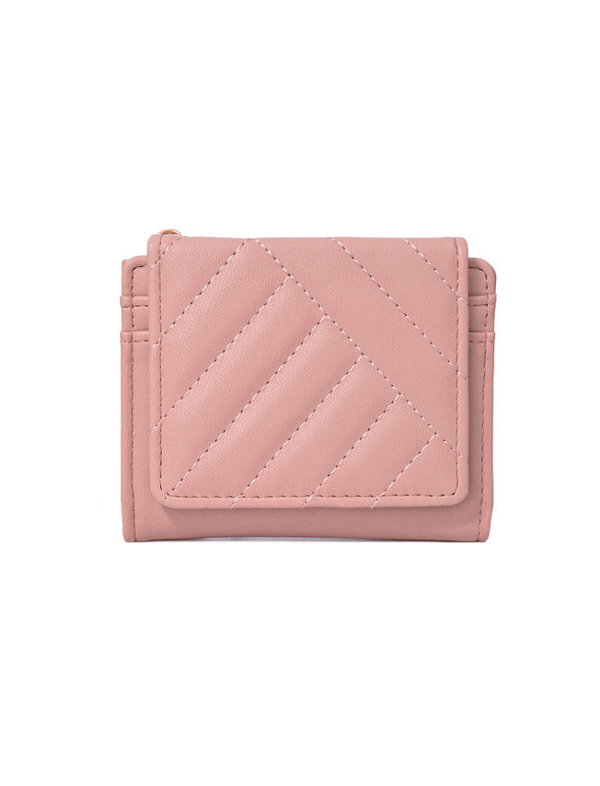 Billetera Soft Quilt Rosa Ref. W139