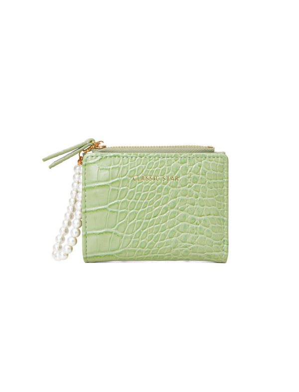 Billetera Croco Verde Ref. W144