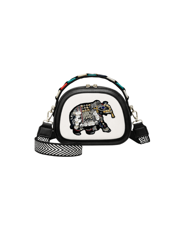 Bolso Elefante Crema Ref.004