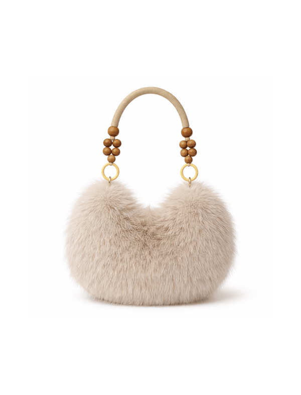 Bolso Fluffy Aura Beige Ref. B1789