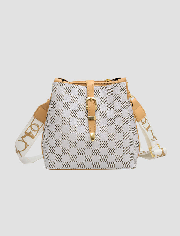 Bolso de Cuadros Kakhi Ref. 662
