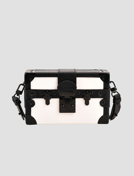 Bolso Tipo Baúl Blanco Ref. 877