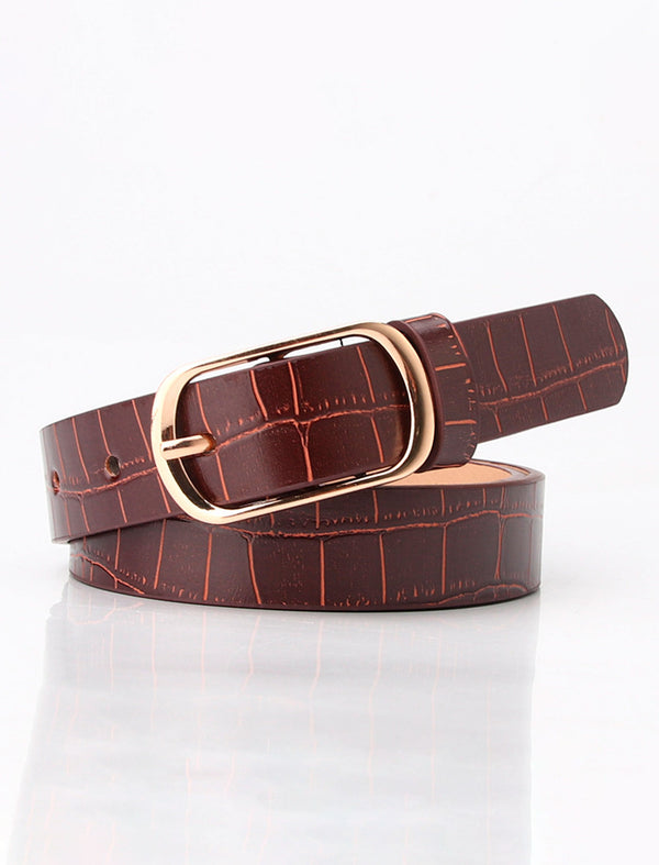 Correa Café Oscuro Ref. Belt-137