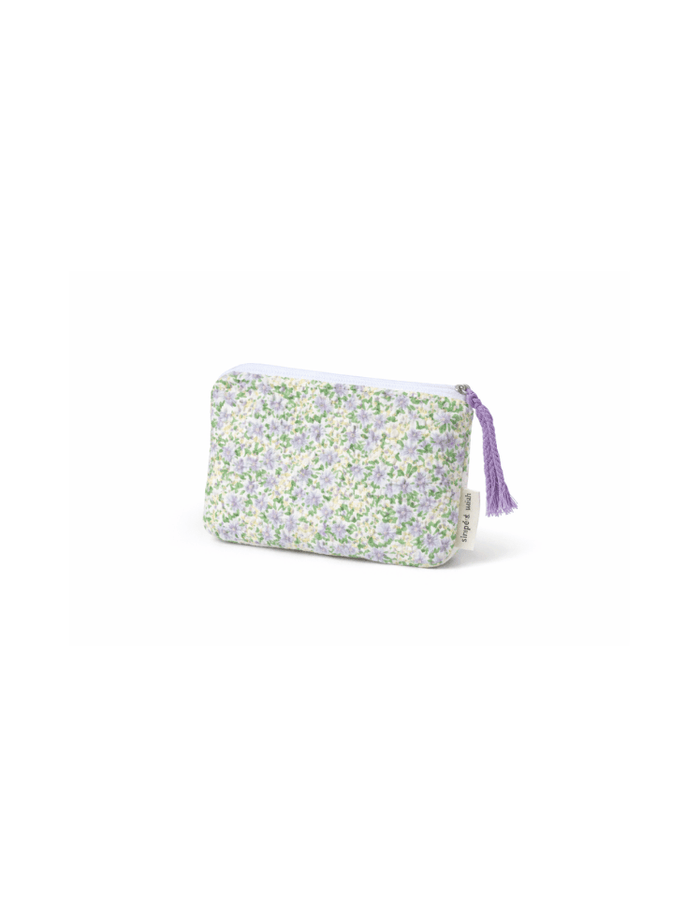 Cosmetiquera Floral Whimsy Verde Ref. C085