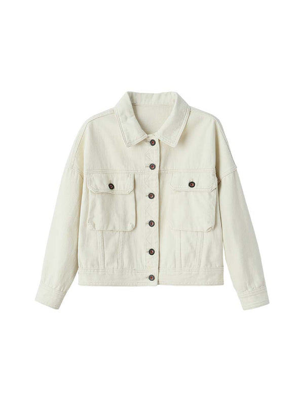 Chaqueta Crema Moderna Ref. W-4